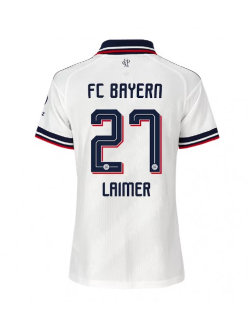 Bayern Munich Konrad Laimer #27 Auswärtstrikot für Frauen 2026-27 Kurzarm Bayern Munich Konrad Laimer #27 Auswärtstrikot für Frauen 2026-27 Kurzarm